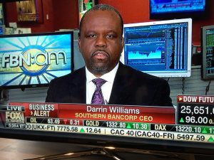 Darrin Williams, Southern Bancorp CEO
