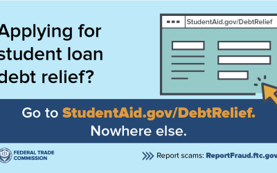 Now that the student loan debt relief application is open, spot the scams