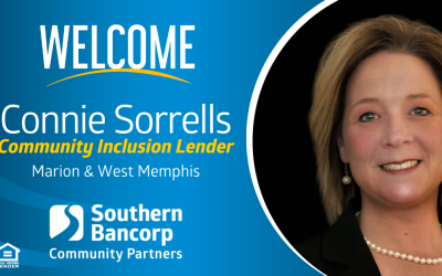 Southern Bancorp Community Partners Names Connie Sorrells Community Inclusion Lender for Marion, West Memphis